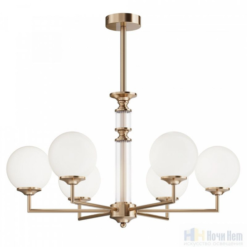Люстра Freya Bolas FR5185PL-06BS, раздел каталога Люстры с плафонами интернет-магазина Ночи Нет