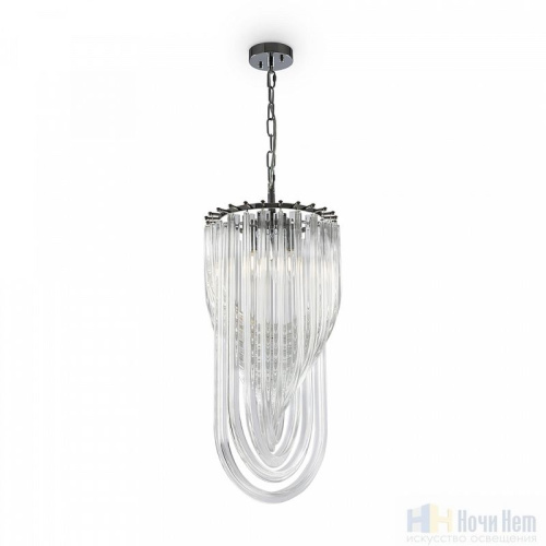 Люстра Freya Onda FR5182PL-03CH, раздел каталога Стеклянные люстры интернет-магазина Ночи Нет
