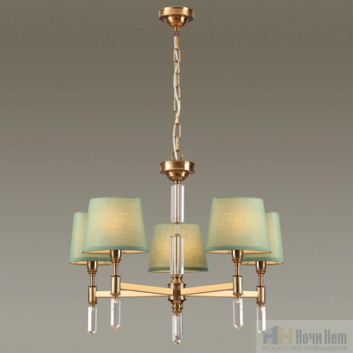 Люстра Odeon Light London 4887/5, раздел каталога Люстры с абажурами интернет-магазина Ночи Нет