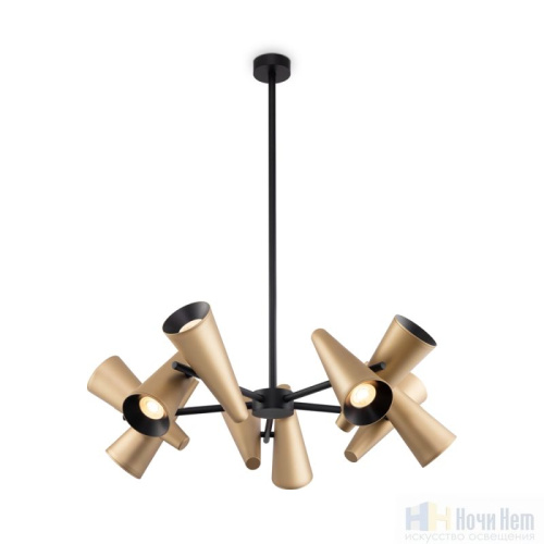 Люстра Maytoni Giro MOD095PL-10BS, раздел каталога Люстры с плафонами интернет-магазина Ночи Нет