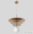 Светильник подвесной Crystal Lux UVA SP1.3 BRASS 3282/201.3, раздел каталога Подвесы 1 лампа интернет-магазина Ночи Нет