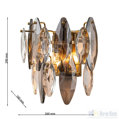 Бра Favourite Glans 4303-2W, раздел каталога Хрустальные бра интернет-магазина Ночи Нет