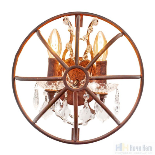 Бра LOFT IT Foucaults Orb Crystal LOFT1897W, раздел каталога Кованые бра интернет-магазина Ночи Нет