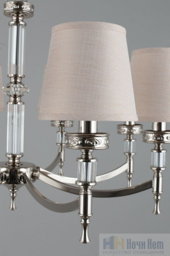 Люстра подвесная Omnilux Maranza OML-87203-08, раздел каталога Люстры с абажурами интернет-магазина Ночи Нет