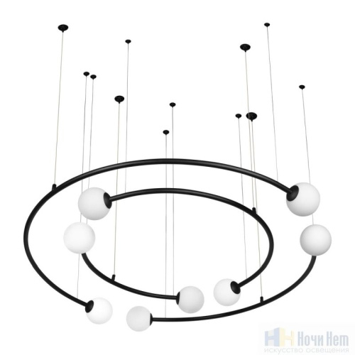Люстра Loft IT Infinite 10155/1100 Black, раздел каталога Люстры с плафонами интернет-магазина Ночи Нет