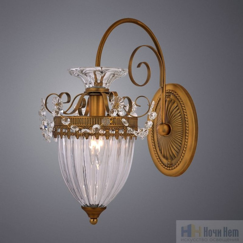 Бра Arte Lamp Schelenberg A4410AP-1SR, раздел каталога Бра с плафоном интернет-магазина Ночи Нет