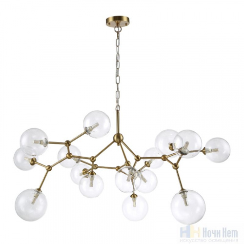 Люстра Crystal Lux Maximo SP15 Bronze, раздел каталога Люстры с плафонами интернет-магазина Ночи Нет