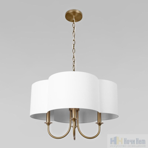 Люстра LOFT IT Silence 10303P Brass, раздел каталога Люстры с абажурами интернет-магазина Ночи Нет