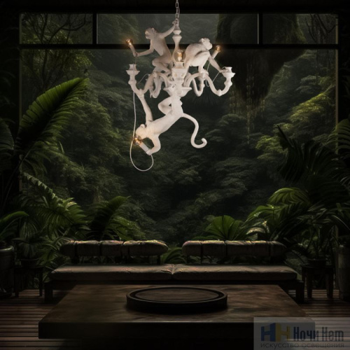 Светильник подвесной Loft IT Monkey 10314 White, раздел каталога Детские светильники интернет-магазина Ночи Нет