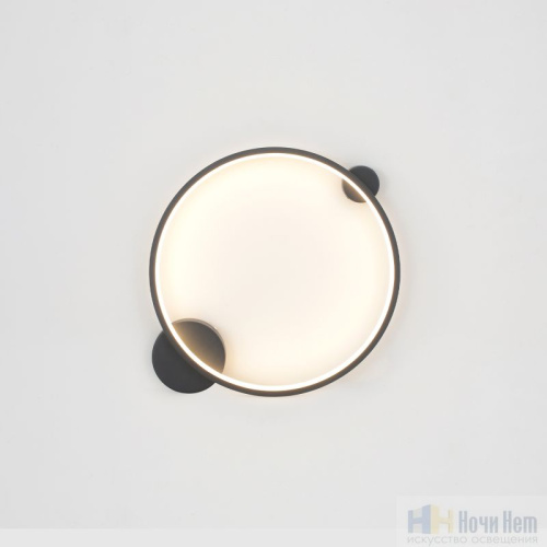 Бра Crystal Lux REAL AP18W LED BLACK 2791/418, раздел каталога Светодиодные бра интернет-магазина Ночи Нет