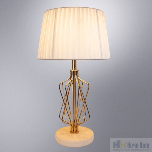 Настольная лампа Arte Lamp Fire A4035LT-1GO, раздел каталога Настольные лампы с абажуром интернет-магазина Ночи Нет