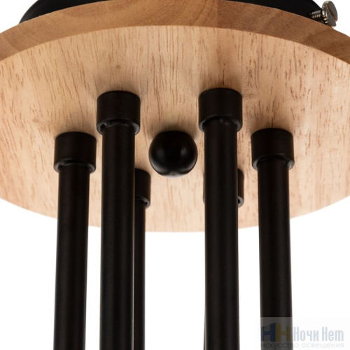 Люстра Arte Lamp Oxford A2716PL-6BK, раздел каталога Люстры с плафонами интернет-магазина Ночи Нет