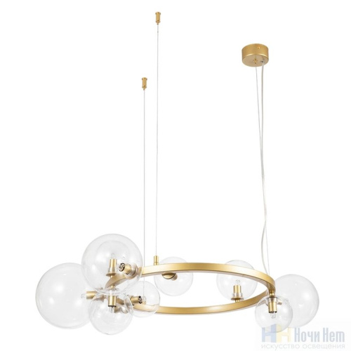 Люстра Arte Lamp Vincent A7790SP-10GO, раздел каталога Люстры с плафонами интернет-магазина Ночи Нет