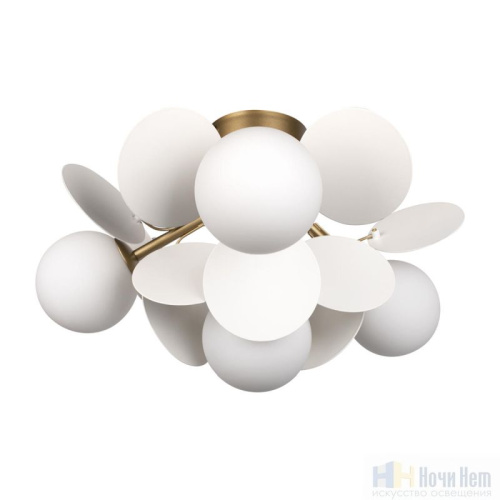 Люстра Loft IT Matisse 10008/4C White, раздел каталога Люстры с плафонами интернет-магазина Ночи Нет