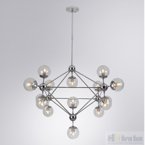 Люстра Arte Lamp Bolla A1664SP-15CC, раздел каталога Люстры с плафонами интернет-магазина Ночи Нет