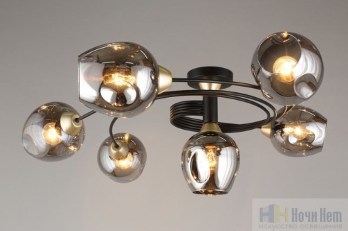 Люстра Aployt Flor APL.611.17.06, раздел каталога Люстры с плафонами интернет-магазина Ночи Нет