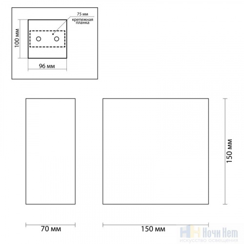 Бра Odeon Light Gips 3883/1W, раздел каталога Гипсовые бра интернет-магазина Ночи Нет