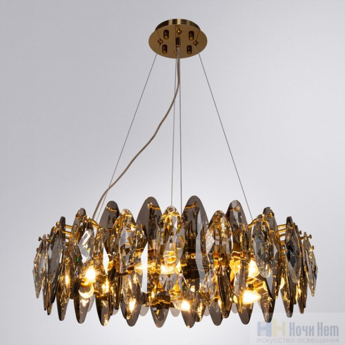 Люстра Divinare Ophelia 7203/17 LM-8, раздел каталога Стеклянные люстры интернет-магазина Ночи Нет