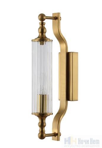 Бра Crystal Lux TOMAS AP1 BRASS 3672/401, раздел каталога Бра с плафоном интернет-магазина Ночи Нет