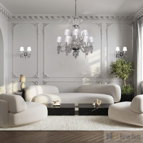 Бра LOFT IT Zenith 10210/1W White, раздел каталога Бра с абажуром интернет-магазина Ночи Нет