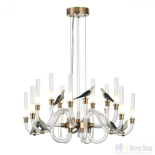 Люстра Odeon Light Lark 5431/30L, раздел каталога Стеклянные люстры интернет-магазина Ночи Нет