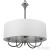 Люстра LOFT IT Balance 10416 CR, количество ламп - 5, площадь освещения - 10 кв.м Люстра LOFT IT Balance 10416 CR, раздел каталога Люстры с абажурами интернет-магазина Ночи Нет