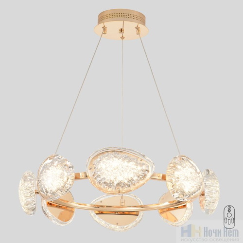 Люстра Crystal Lux FELICIDAD SP64W LED 0590/308, раздел каталога Стеклянные люстры интернет-магазина Ночи Нет