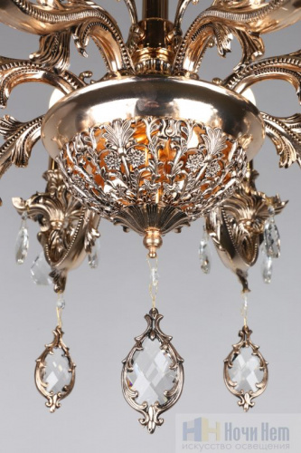 Люстра подвесная Omnilux Nureci OML-74903-08, раздел каталога Хрустальные люстры интернет-магазина Ночи Нет