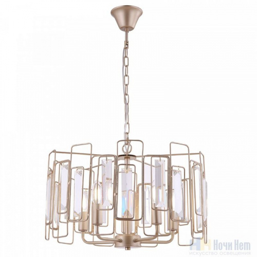 Люстра Freya Rowena FR5045PL-05G, раздел каталога Хрустальные люстры интернет-магазина Ночи Нет
