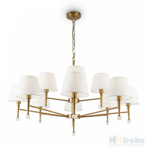 Люстра Freya Rosemary FR5190PL-12BS1, раздел каталога Люстры с абажурами интернет-магазина Ночи Нет