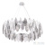 Люстра Crystal Lux TREVI SP8 CHROME 3221/308, количество ламп - 8, площадь освещения - 16 кв.м Люстра Crystal Lux TREVI SP8 CHROME 3221/308, раздел каталога Хрустальные люстры интернет-магазина Ночи Нет