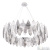 Люстра Crystal Lux TREVI SP8 CHROME 3221/308, количество ламп - 8, площадь освещения - 16 кв.м Люстра Crystal Lux TREVI SP8 CHROME 3221/308, раздел каталога Хрустальные люстры интернет-магазина Ночи Нет