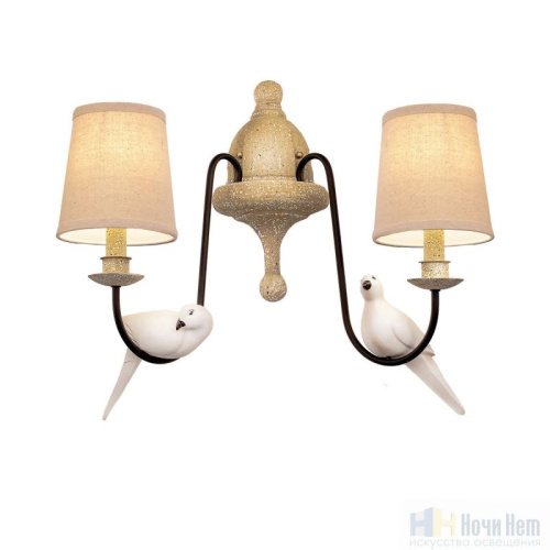 Бра Loft IT Birds LOFT1029W-2, раздел каталога Бра с абажуром интернет-магазина Ночи Нет