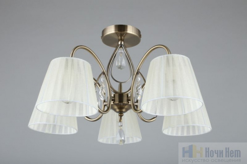Люстра Omnilux Cardillo OML-56617-05, раздел каталога Люстры с абажурами интернет-магазина Ночи Нет