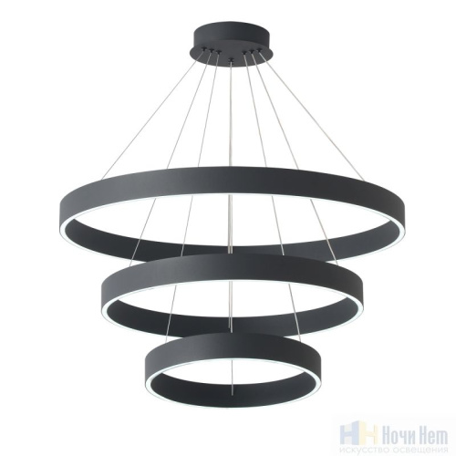 Люстра Crystal Lux TRON SP158W LED BLACK 4040/303, раздел каталога Светодиодные люстры интернет-магазина Ночи Нет
