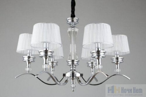 Люстра Omnilux Arosio OML-88403-06, раздел каталога Люстры с абажурами интернет-магазина Ночи Нет