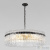 Люстра LOFT IT Nevada 10297/800 Pearl black, раздел каталога Люстры с плафонами интернет-магазина Ночи Нет