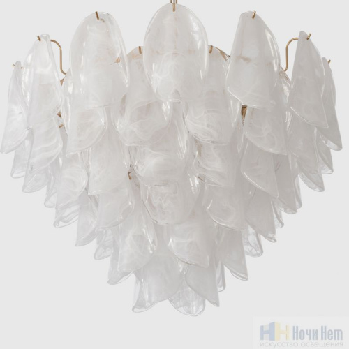 Люстра Crystal Lux EMILIA SP12 GOLD 1641/312, раздел каталога Стеклянные люстры интернет-магазина Ночи Нет