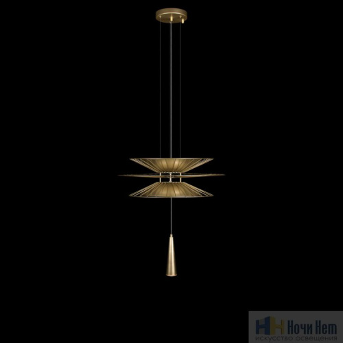 Светильник подвесной LOFT IT Star 10141B/400 Gold, раздел каталога Подвесы 1 лампа интернет-магазина Ночи Нет