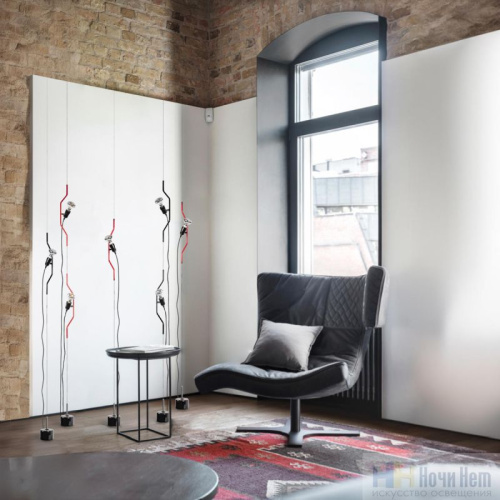 Светильник подвесной LOFT IT Parentesi 10346/2 Red, раздел каталога Подвесы 1 лампа интернет-магазина Ночи Нет