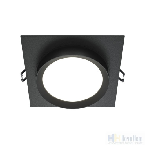 Встраиваемый светильник Maytoni Hoop DL086-GX53-SQ-B, раздел каталога Точечные светильники металл интернет-магазина Ночи Нет