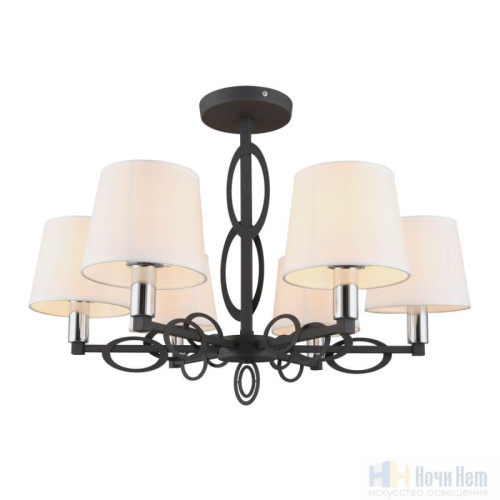 Люстра Omnilux Reggello OML-64907-06, раздел каталога Люстры с абажурами интернет-магазина Ночи Нет