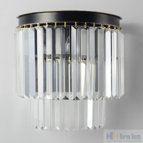 Бра Crystal Lux MAXIME AP2 BLACK 2412/403, раздел каталога Хрустальные бра интернет-магазина Ночи Нет