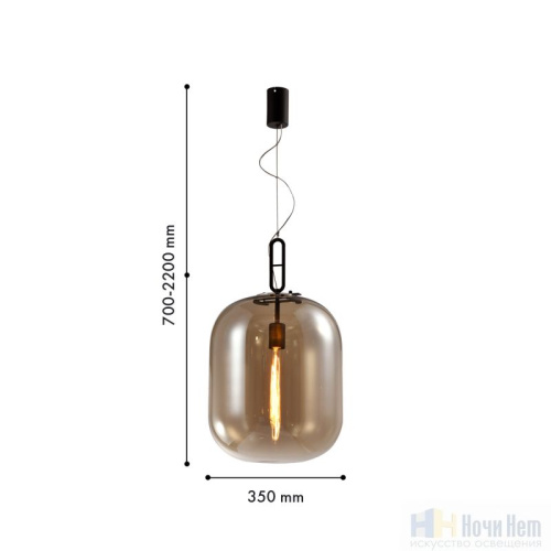 Светильник подвесной Favourite Canister 4264-1P, раздел каталога Подвесы 1 лампа интернет-магазина Ночи Нет