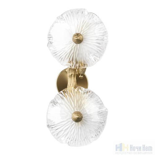 Бра LOFT IT Bloom 10352/2W AB, раздел каталога Стеклянные бра интернет-магазина Ночи Нет