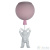 Светильник Loft IT Cosmo 10044/200 Pink, количество ламп - 1, площадь освещения - 3 кв.м Светильник Loft IT Cosmo 10044/200 Pink, раздел каталога Детские светильники интернет-магазина Ночи Нет