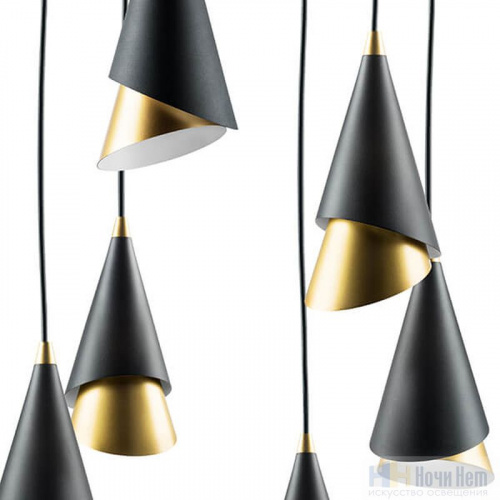 Светильник подвесной Lightstar Cone 757060, раздел каталога Подвесы 4 лампы и больше интернет-магазина Ночи Нет