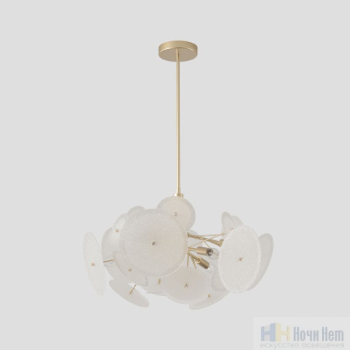 Люстра Crystal Lux DANDELION SP6 GOLD 4060/306, раздел каталога Стеклянные люстры интернет-магазина Ночи Нет
