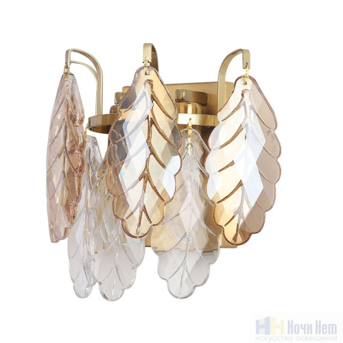 Бра Crystal Lux TREVI AP2 BRASS 3220/402, раздел каталога Хрустальные бра интернет-магазина Ночи Нет