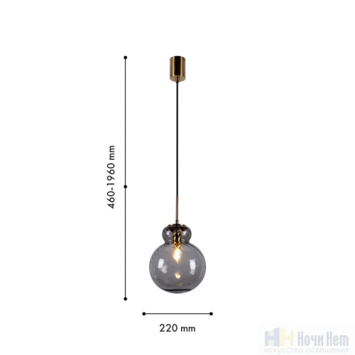 Светильник подвесной Favourite Ortus 4269-1P, раздел каталога Подвесы 1 лампа интернет-магазина Ночи Нет